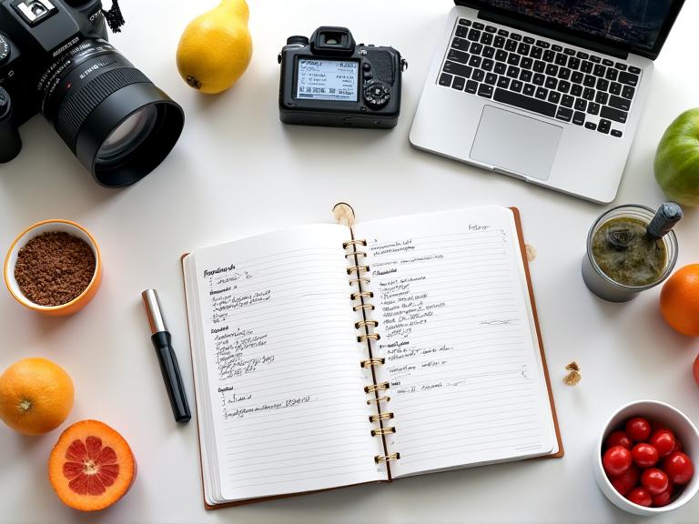 Desarrollo de recetas y contenido gastronómico