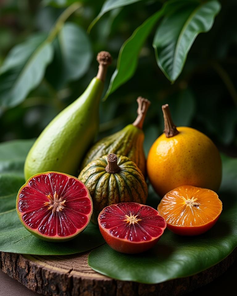 Ingredientes exóticos de la Amazonía